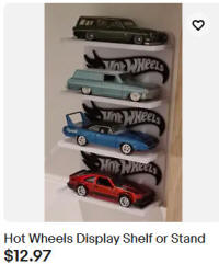 Hot Wheels Display